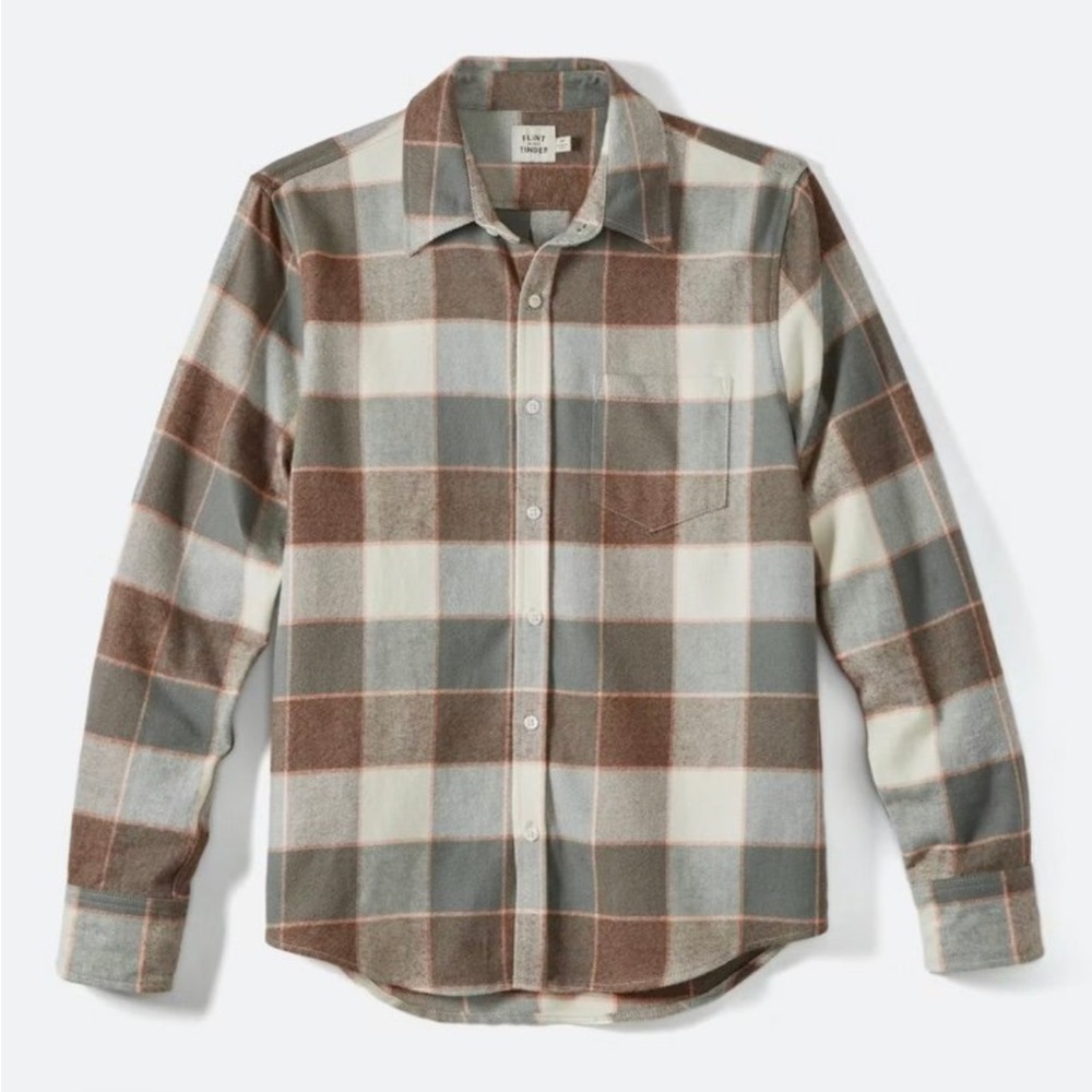 Flint and tinder American made flannel men’s small/medium